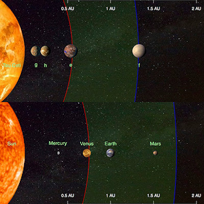 Открити са 4 "Земи" в близка звездна система Tau-ceti-410