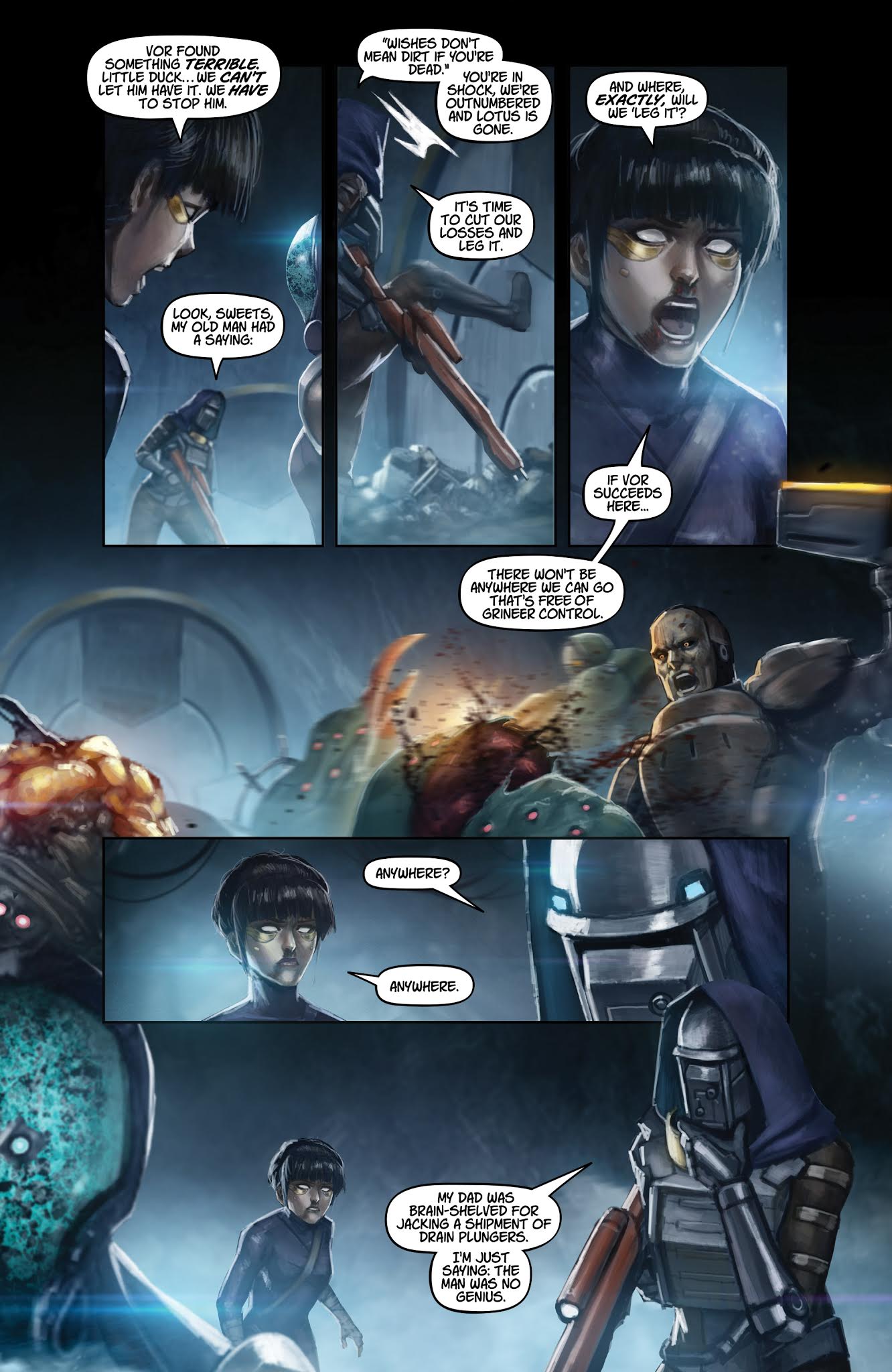 Read online Warframe comic -  Issue #5 - 10