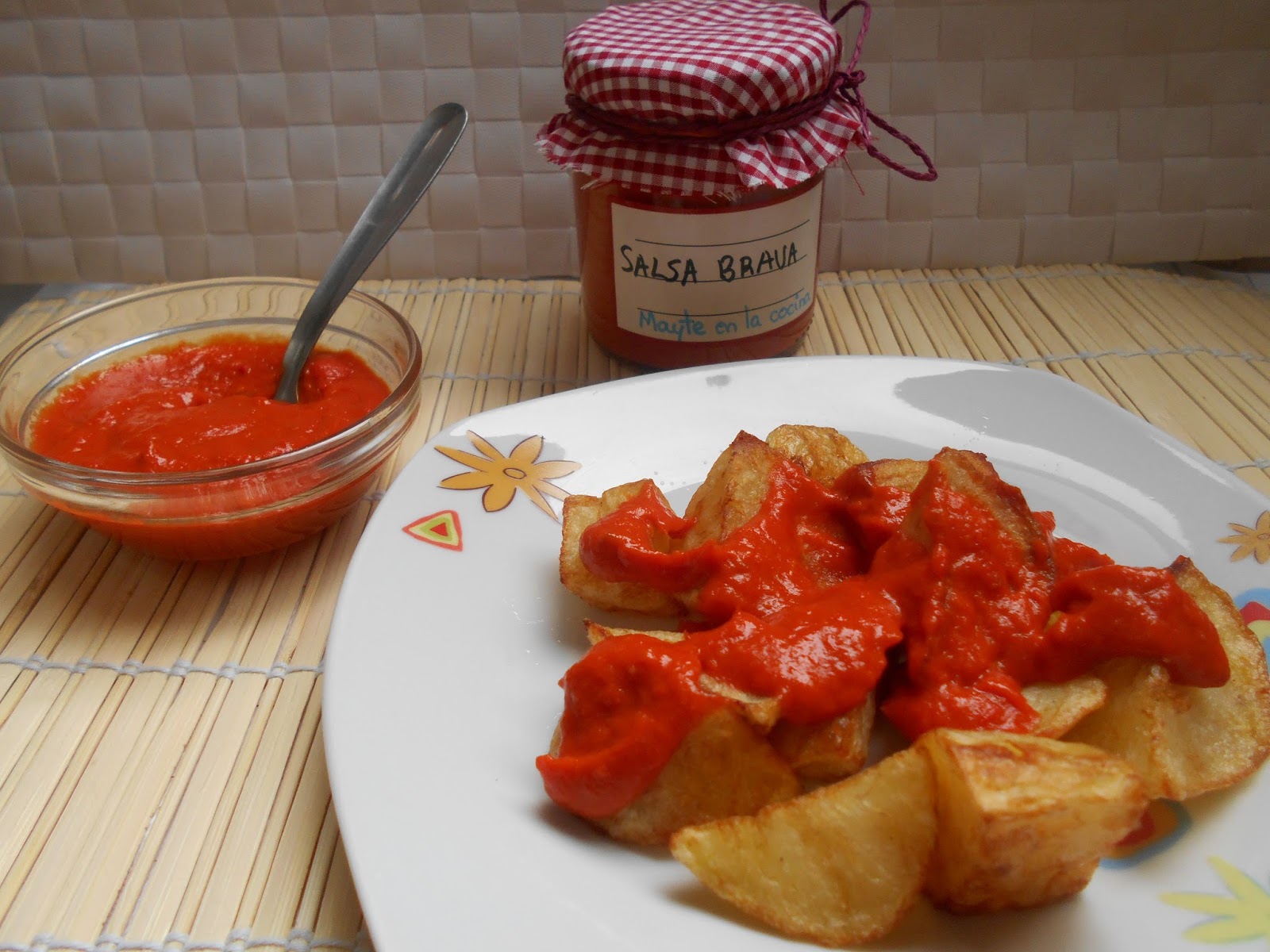 524° receta PATATAS BRAVAS, MUY BRAVAS — MAYTE EN LA COCINA