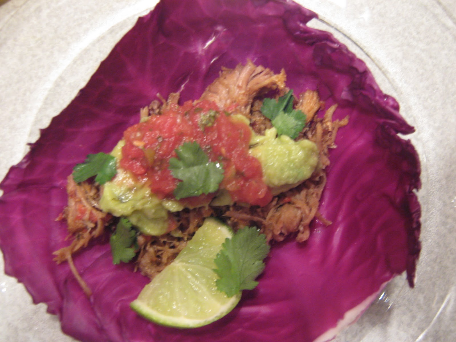 The Paleo Parent Purple Cabbage Pork Carnitas