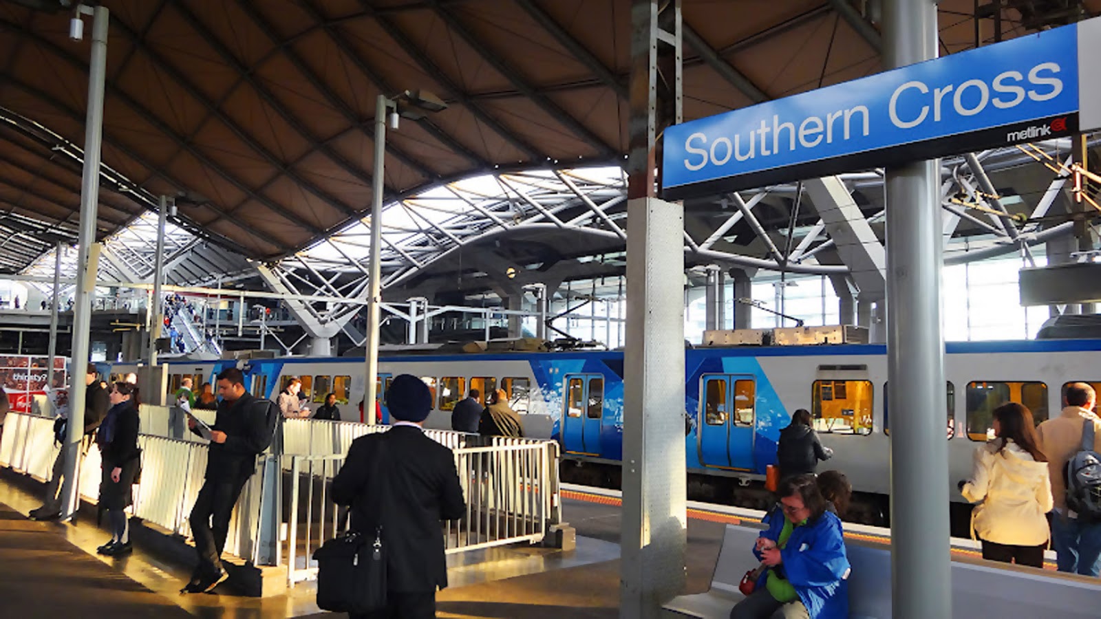 MAP SOUTHERN CROSS STATION MAP SOUTHERN CROSS STATION