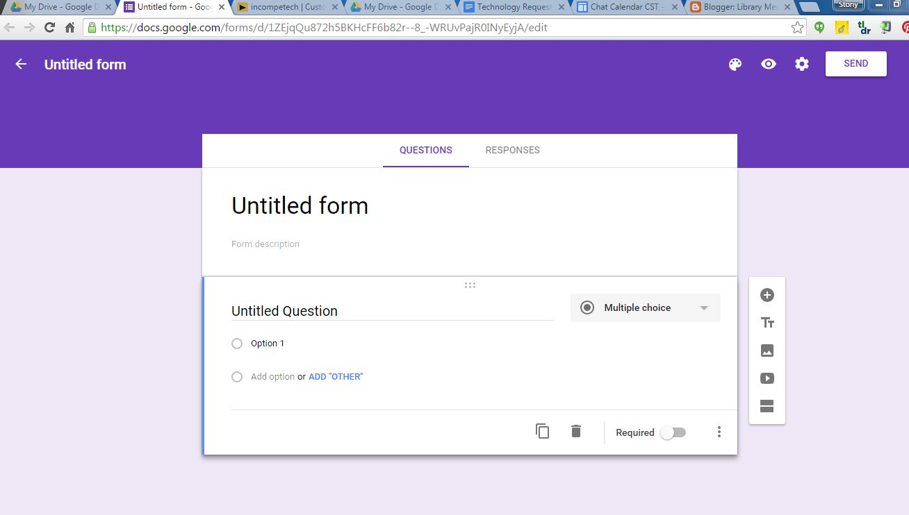 Library Media Tech Talk Create a Library SignIn With Google Forms