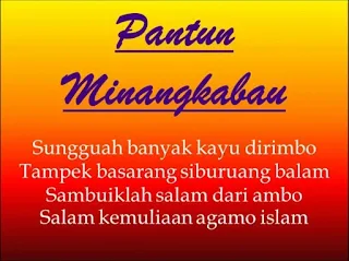 Kumpulan pantun MinangKabau Sumatera Barat - berbagaireviews.com