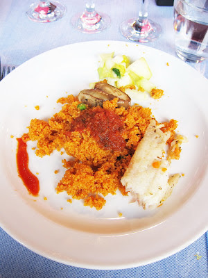 Senegal Cous Cous con filetto di merluzzo e verdure