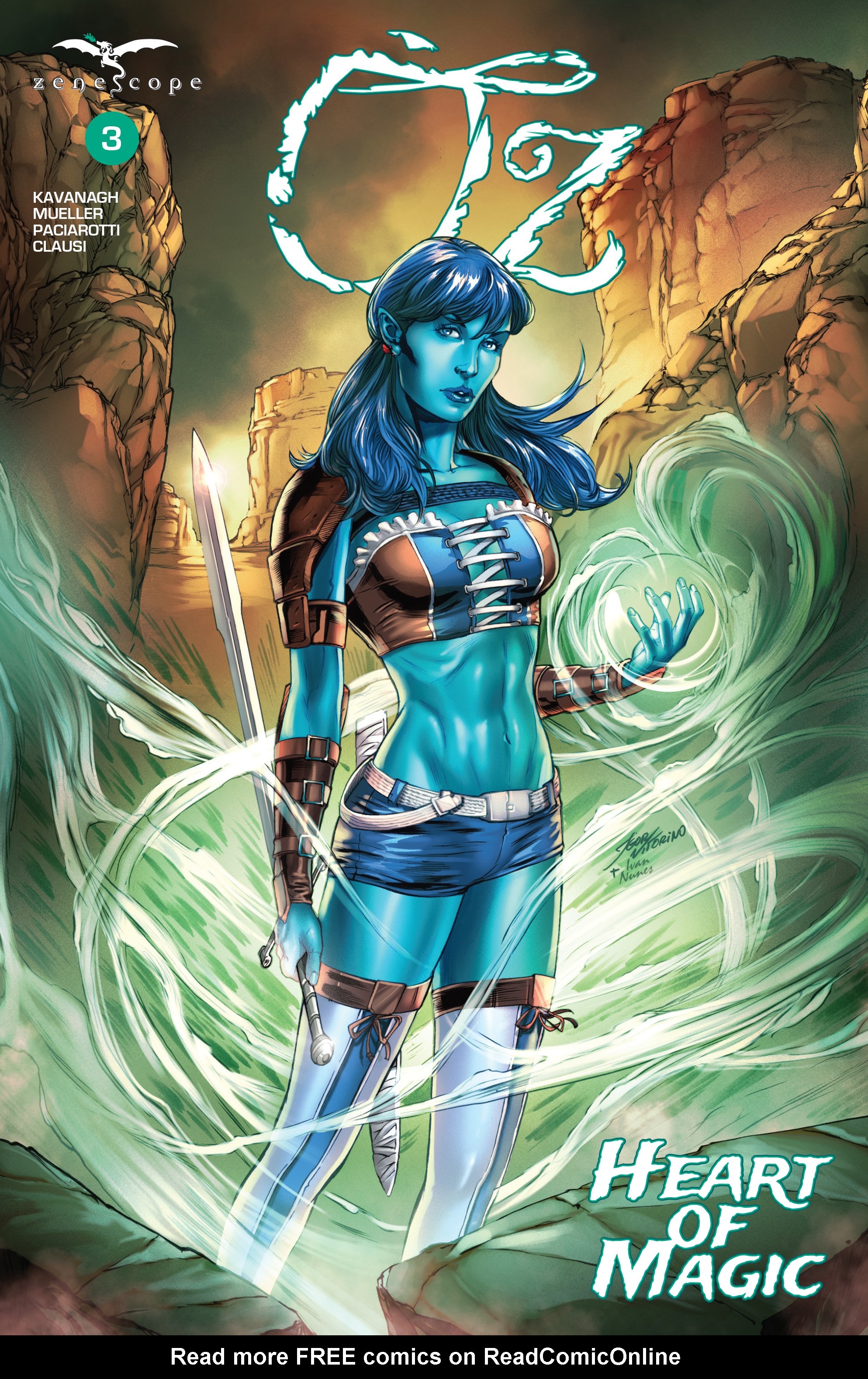 Read online Oz: Heart of Magic comic -  Issue #3 - 1