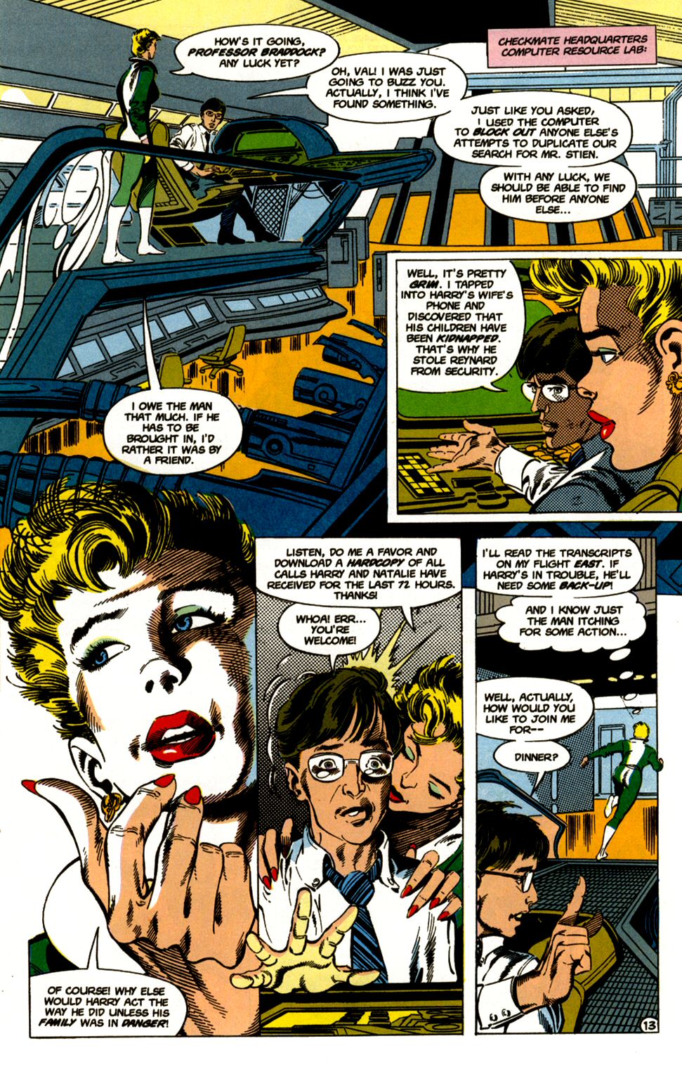 Read online Checkmate (1988) comic -  Issue #27 - 14