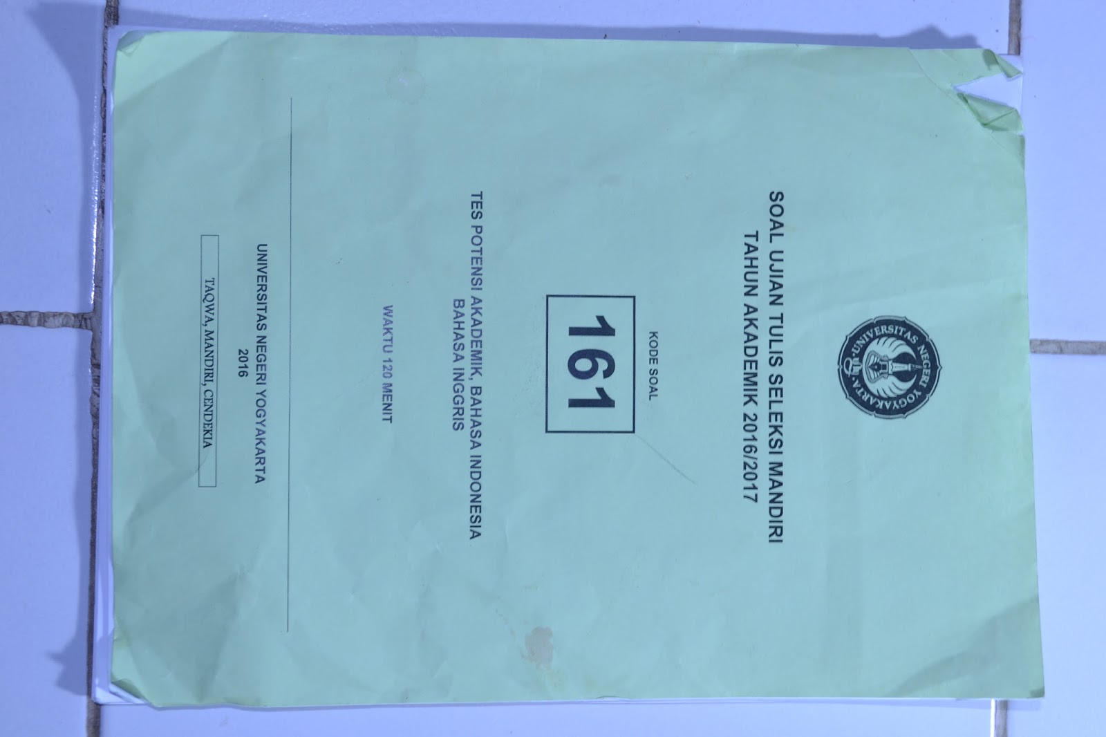 Soal Um Upn Veteran Yogyakarta Soshum Ilmusosial Id