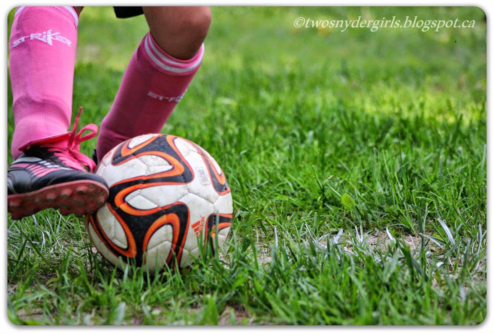Youth Soccer Soccer Ball being kicked
