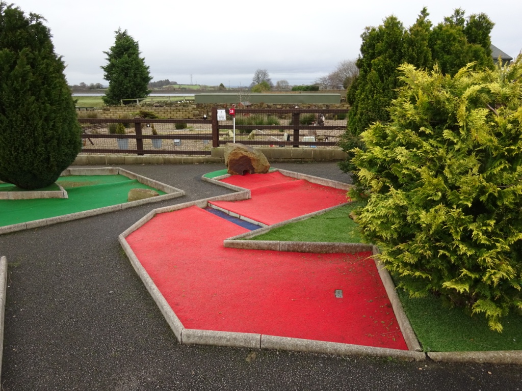 The Ham and Egger Files Crazy Golf at Charlotte's Ice Cream Parlour in