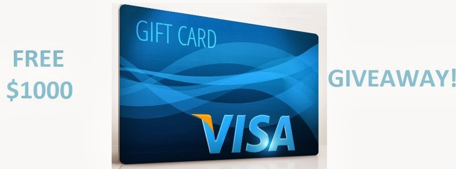 $1000 visa gift card