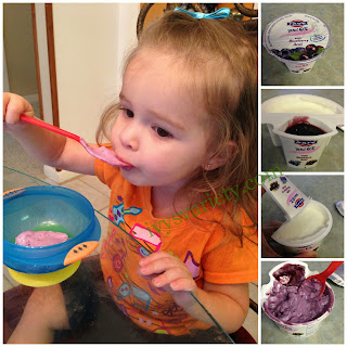 Blueberry Acai FAGE, toddler approved