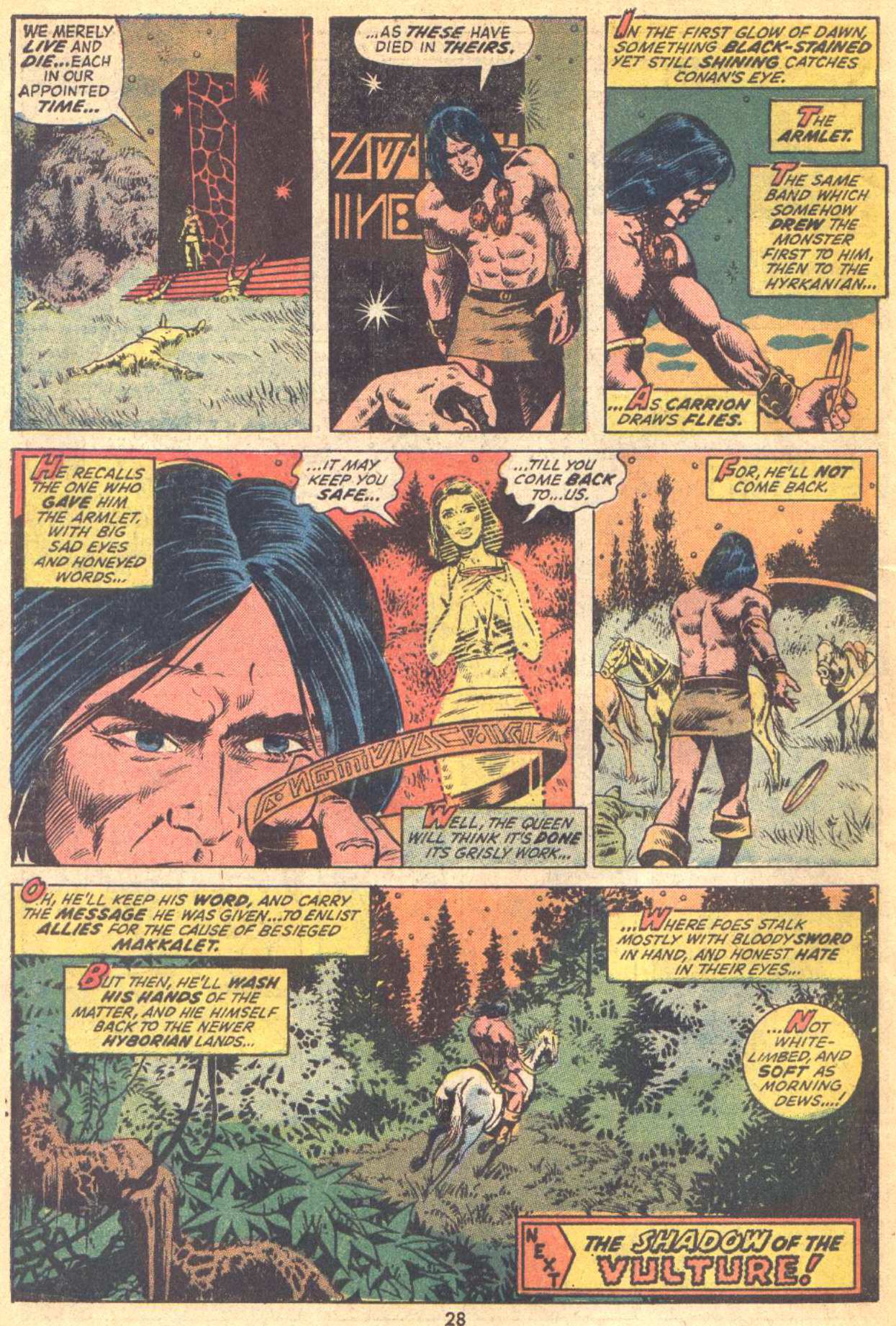 Read online Conan the Barbarian (1970) comic -  Issue #21 - 21