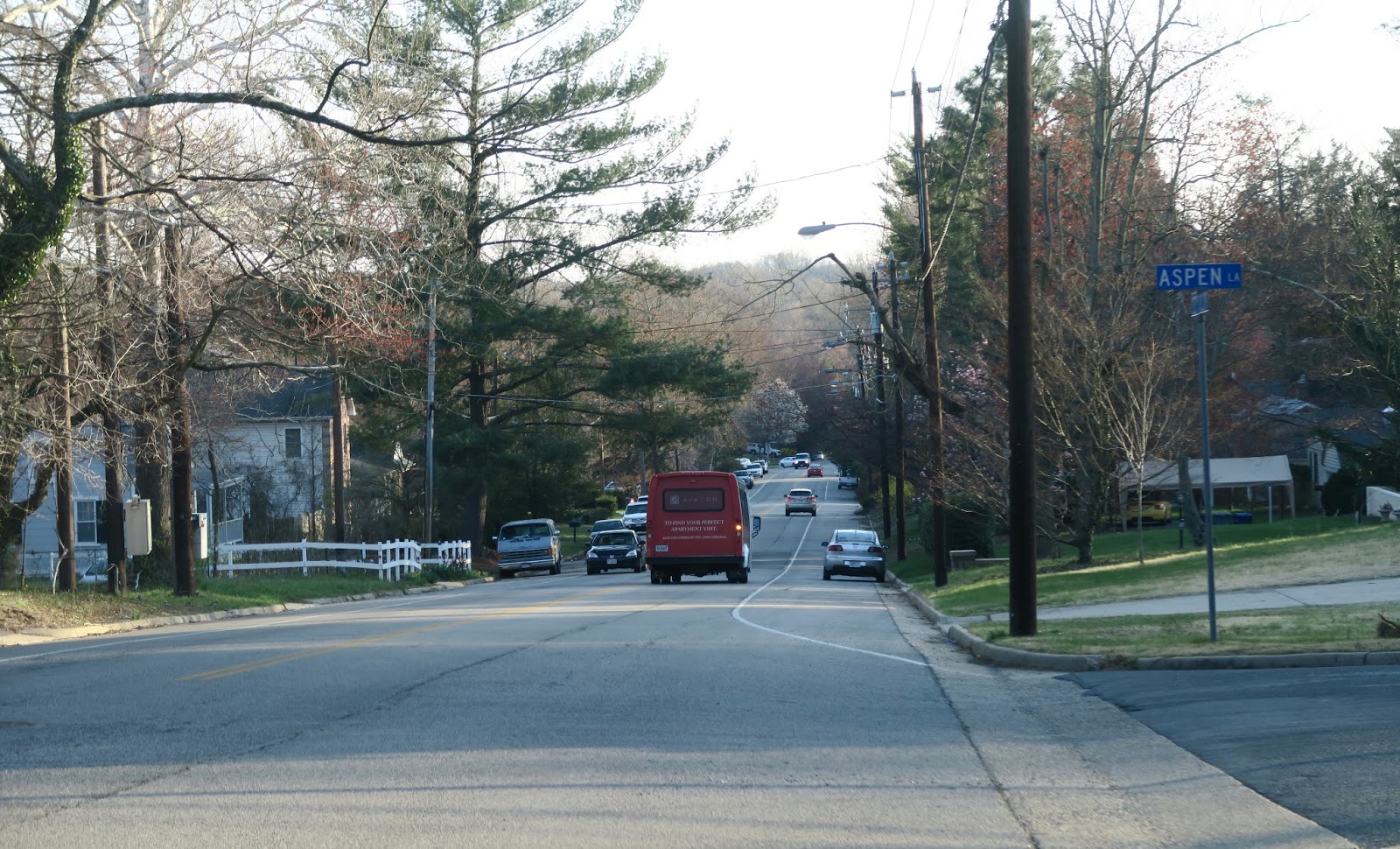 the Annandale Blog Sidewalk project planned for Sleepy Hollow Road