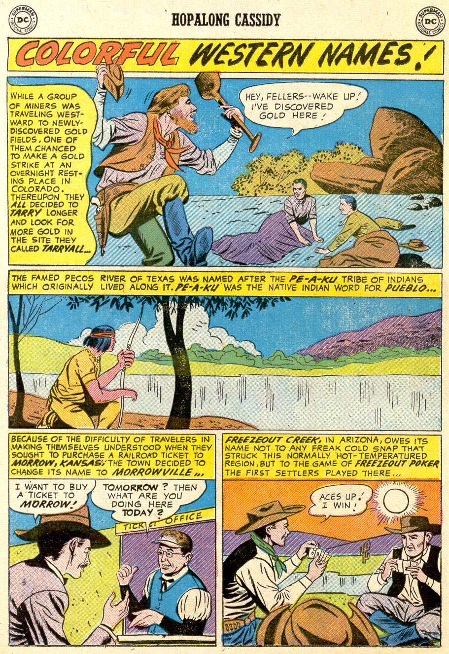 Read online Hopalong Cassidy comic -  Issue #113 - 12