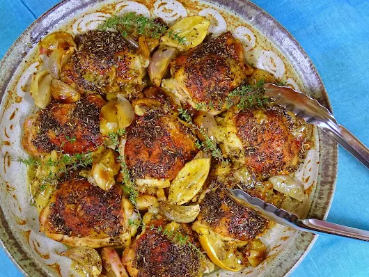 Battling the Post-Holiday Blues  What’s cooking? Parmesan Crisps and Roast Chicken Provençal