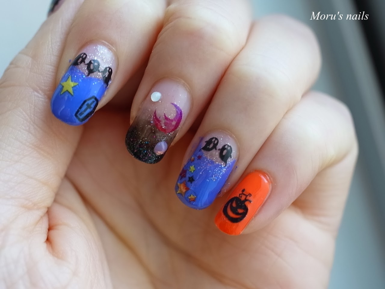 Moru's nails かけこみ！ハロウィンネイル