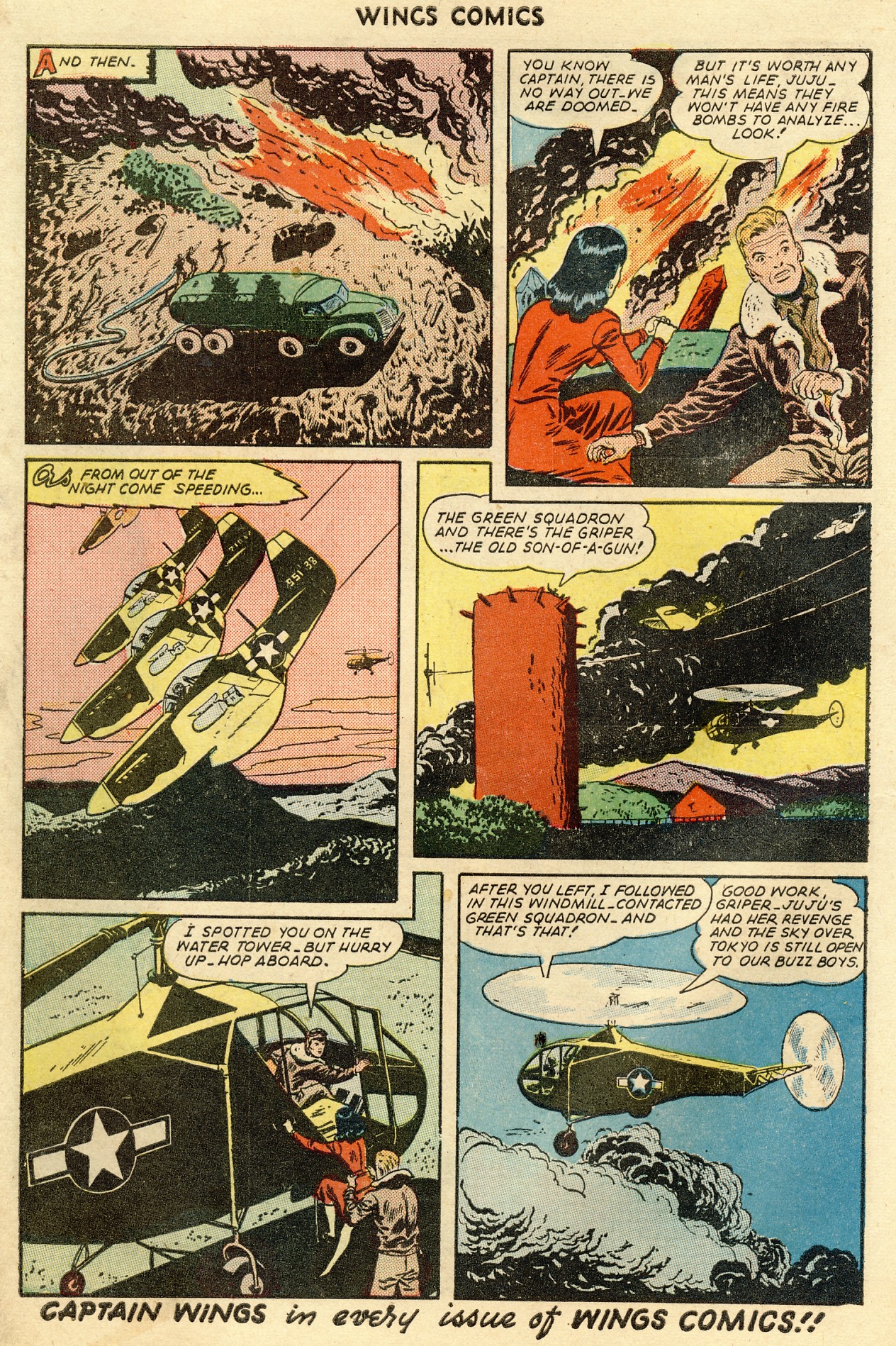 Read online Wings Comics comic -  Issue #59 - 12