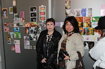 CON KATÍA MUÑOZ EN LA EXPOSICIÓN SECRETOS Y CONFIDENCIAS 2010