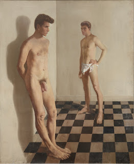 Patrick Hennessy, IMMA Modern Irish Masters, In the Hammam, ©. 1965 private collection