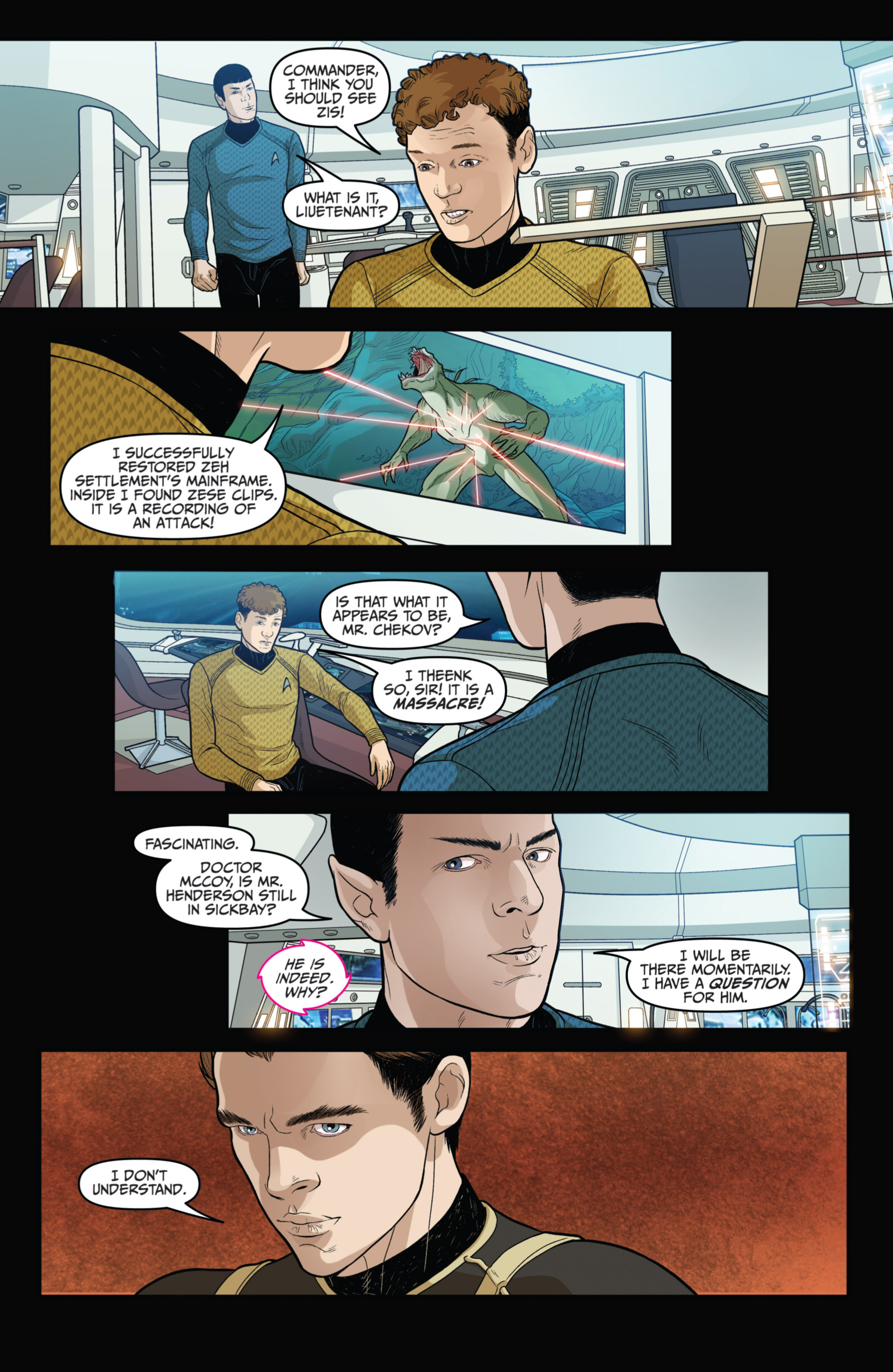 Read online Star Trek (2011) comic -  Issue #24 - 19