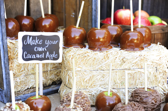 Kara s Party Ideas Fall  Harvest  Thanksgiving Caramel Apple Party  - 18