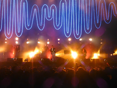The Arctic Monkeys festival Rock en Seine 2014