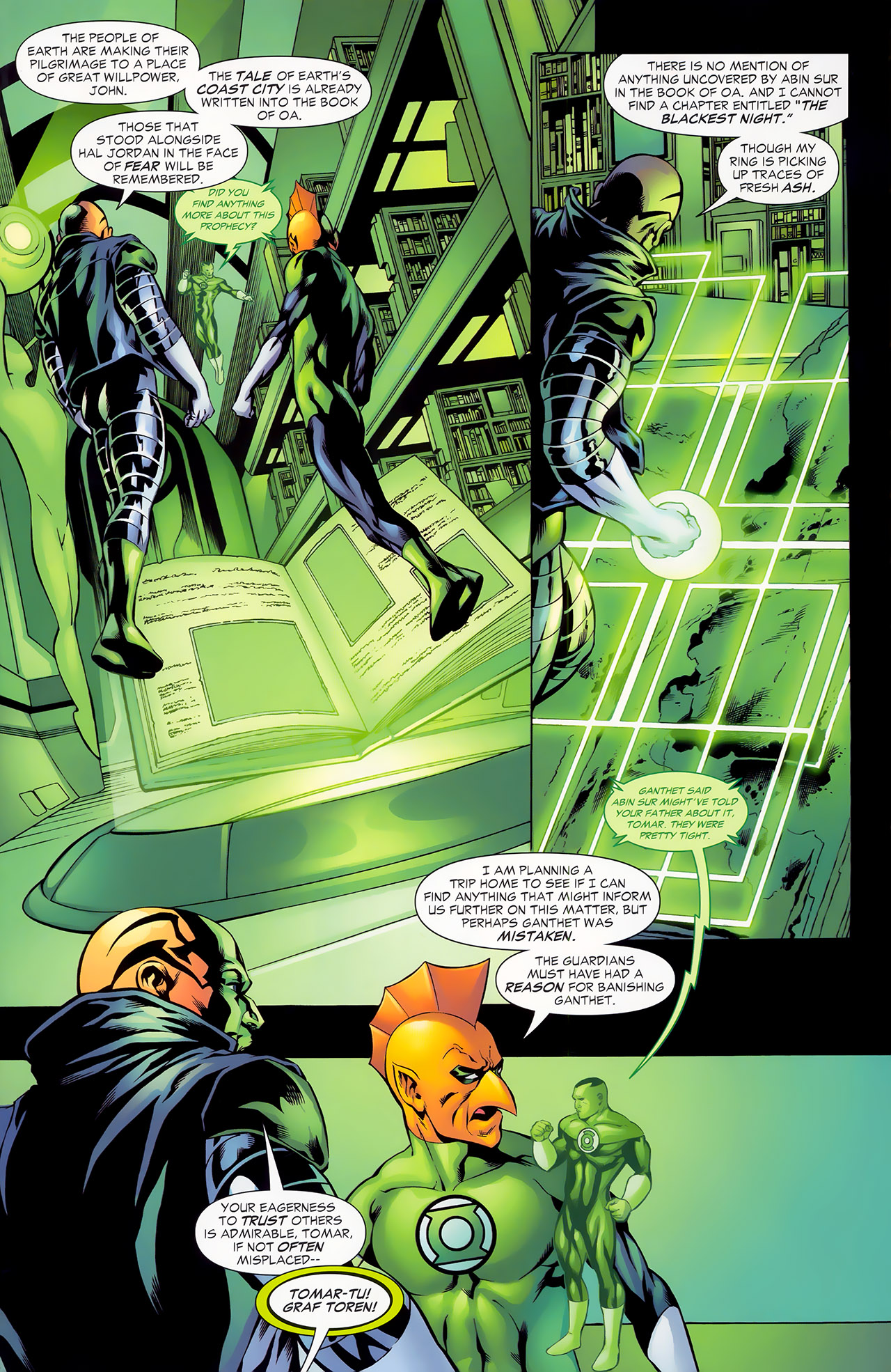 Read online Green Lantern (2005) comic -  Issue #26 - 17
