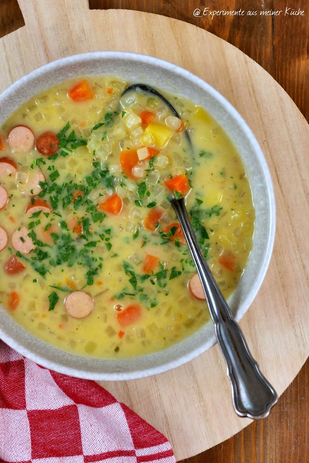 Experimente aus meiner Küche: Kohlrabi-Möhren-Eintopf
