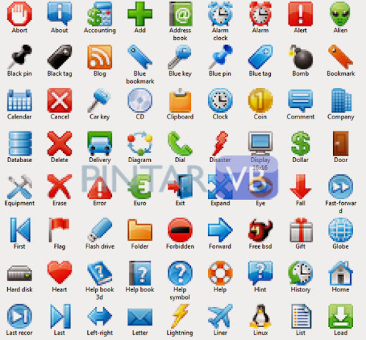 Download Paket Icon untuk Program Visual Basic 6.0