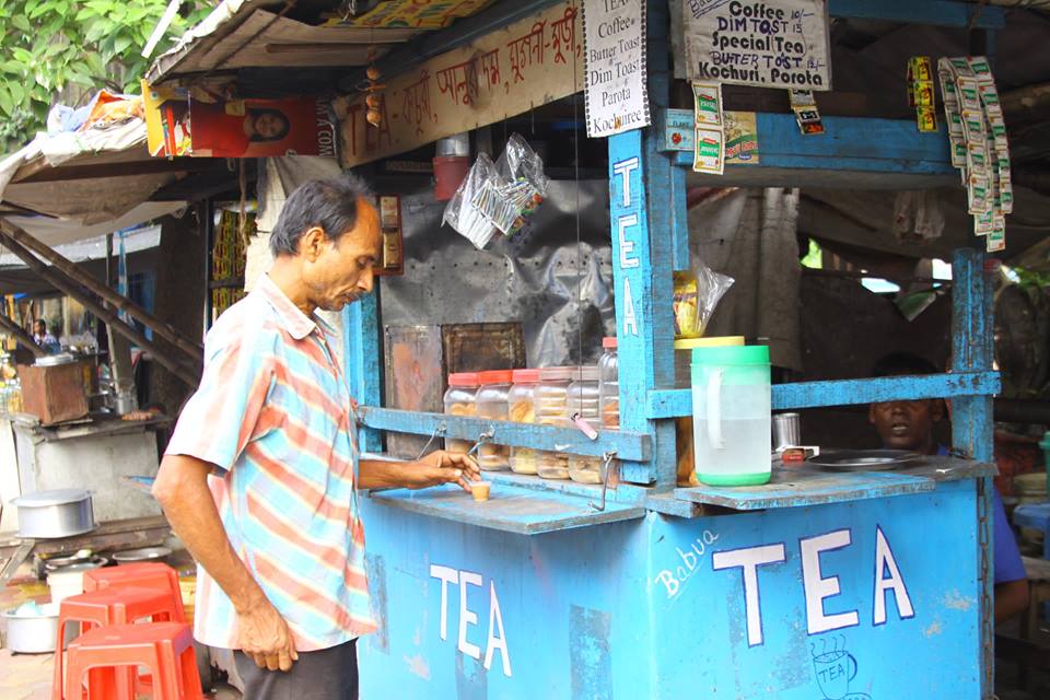Purono Kolkatar Golpo Tea stalls of Kolkata