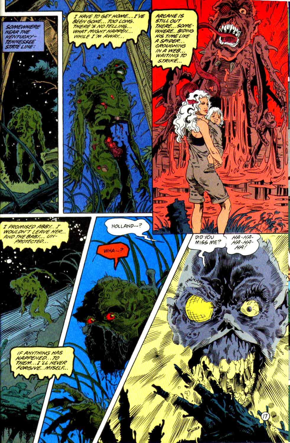 Read online Swamp Thing (1982) comic -  Issue #130 - 18