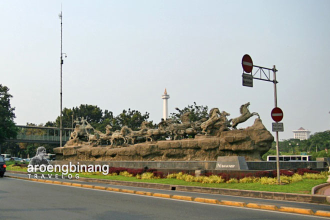 patung arjuna wijaya thamrin jakarta