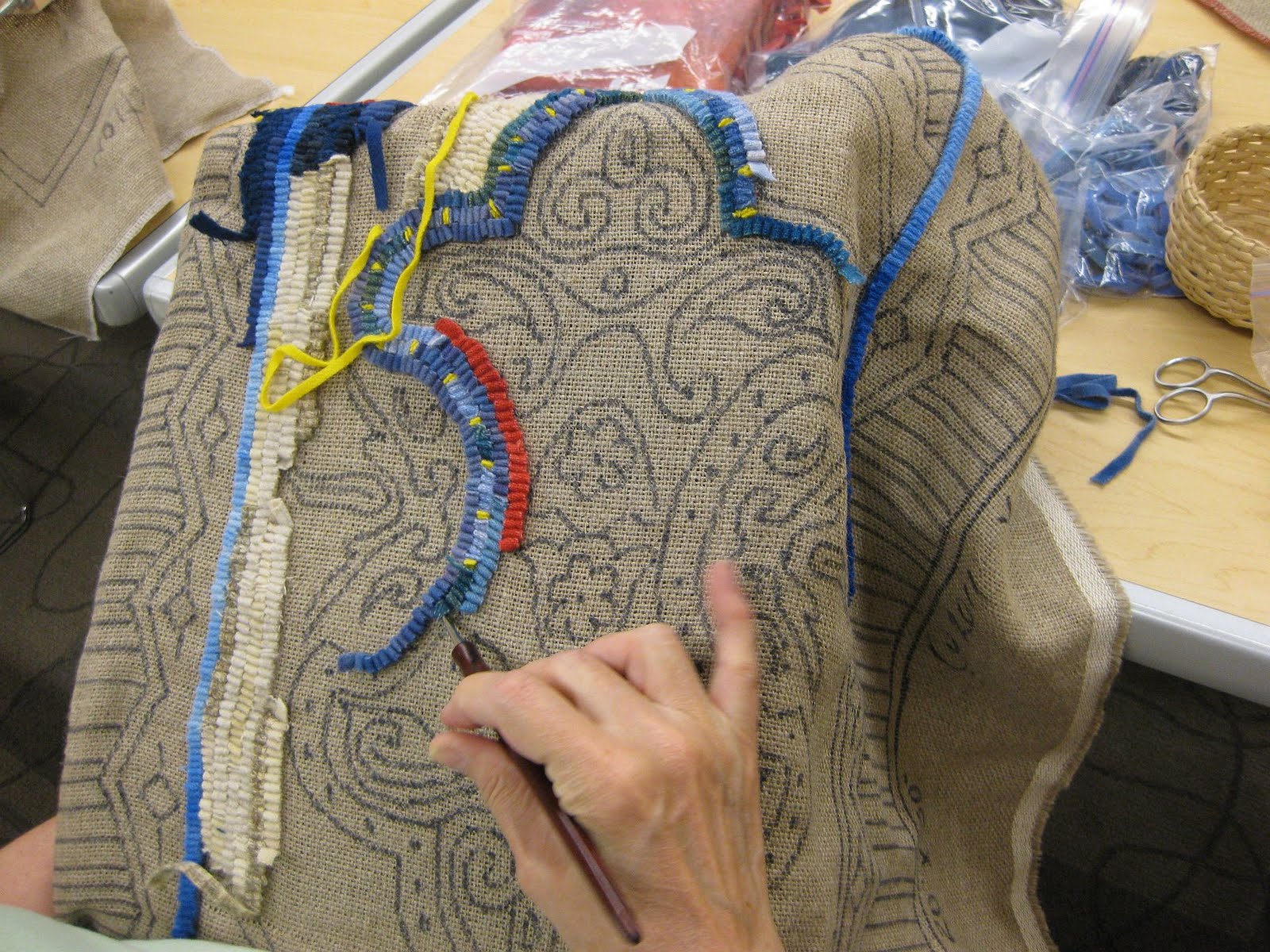 Have Ewe Any Wool? Rug Hooking