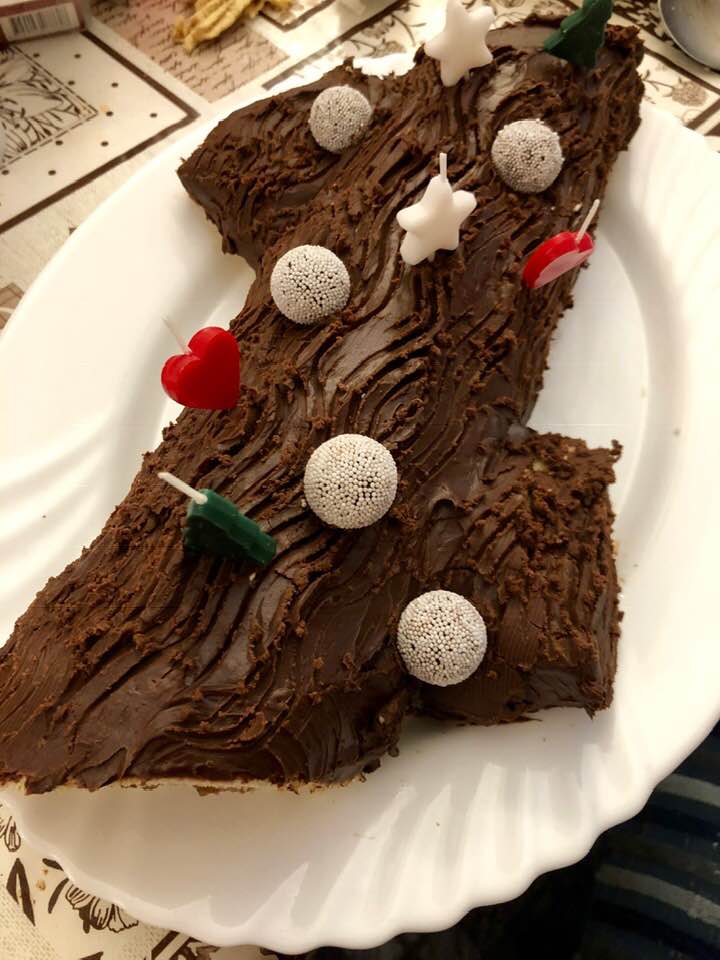 Tronchetto Di Natale Piemontese.La Buche De Noel Ovvero Il Tronchetto Di Natale Bimby