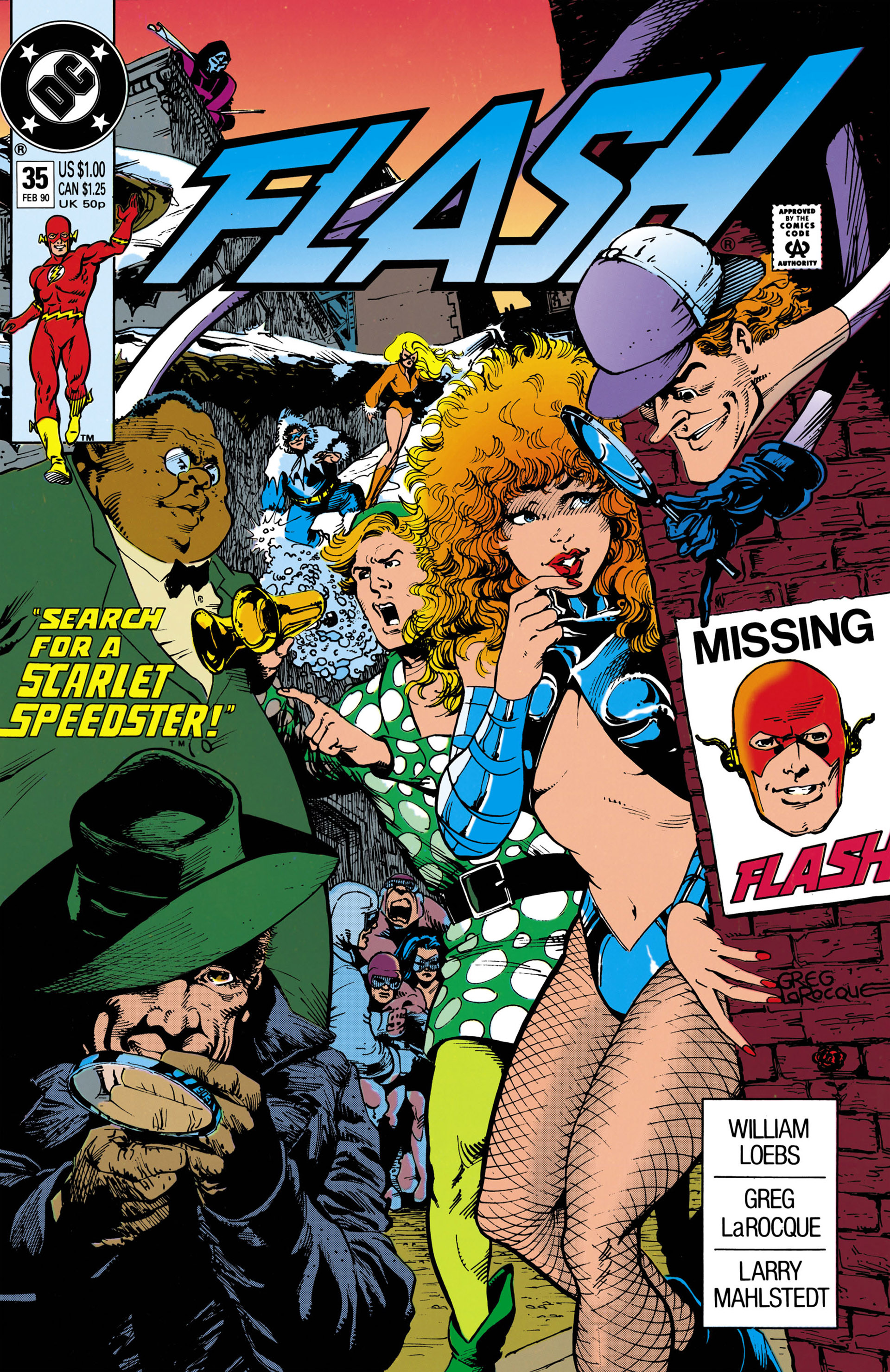Read online The Flash (1987) comic -  Issue #35 - 1