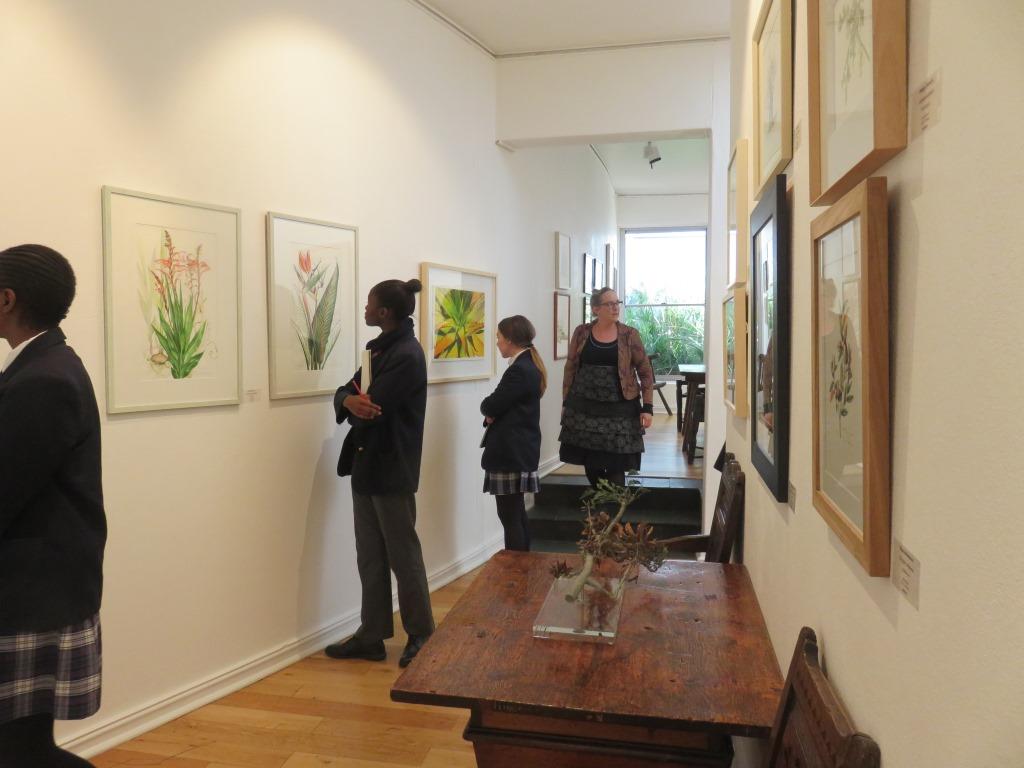 Botanical Artists Association of Southern Africa Art Students Visit the Botanical Art Worldwide