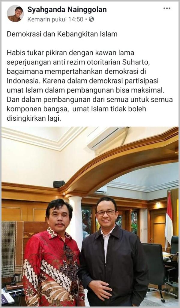 Syahganda N : Jokowi & Para Menteri Perlu Dikirim Ke Kepulauan Seribu Untuk Diisolasi