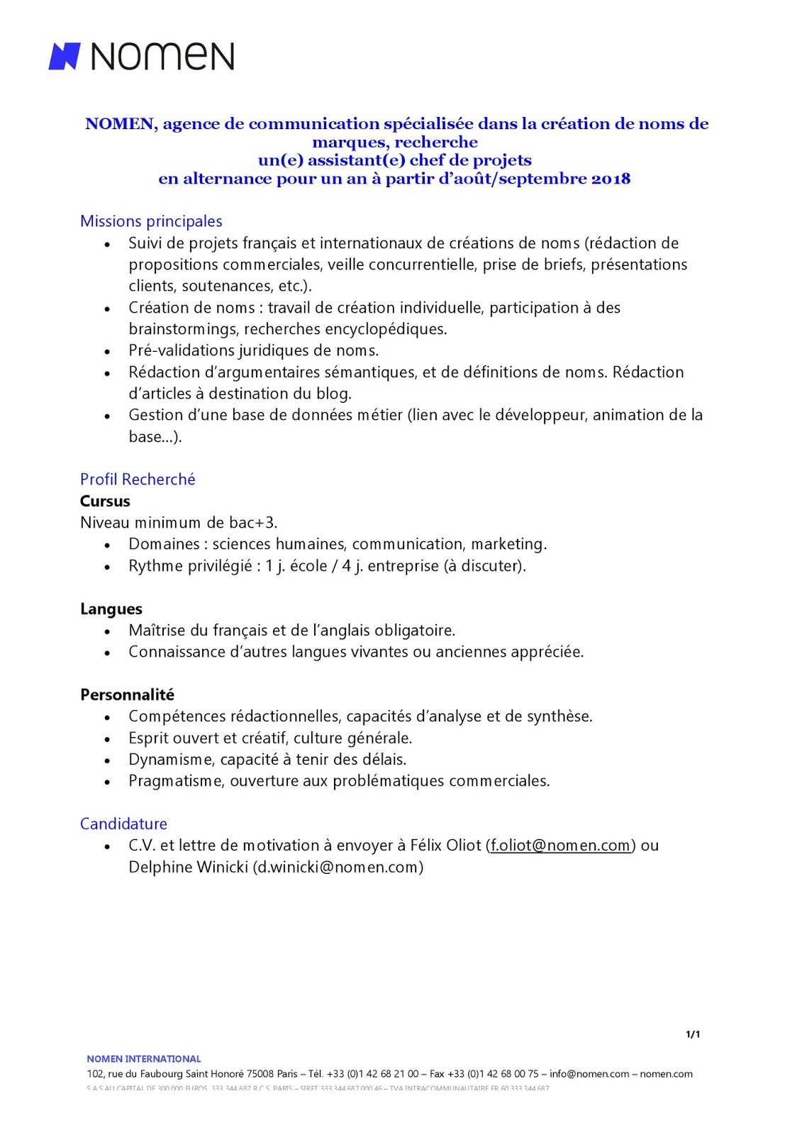 E Onomastics July 2018