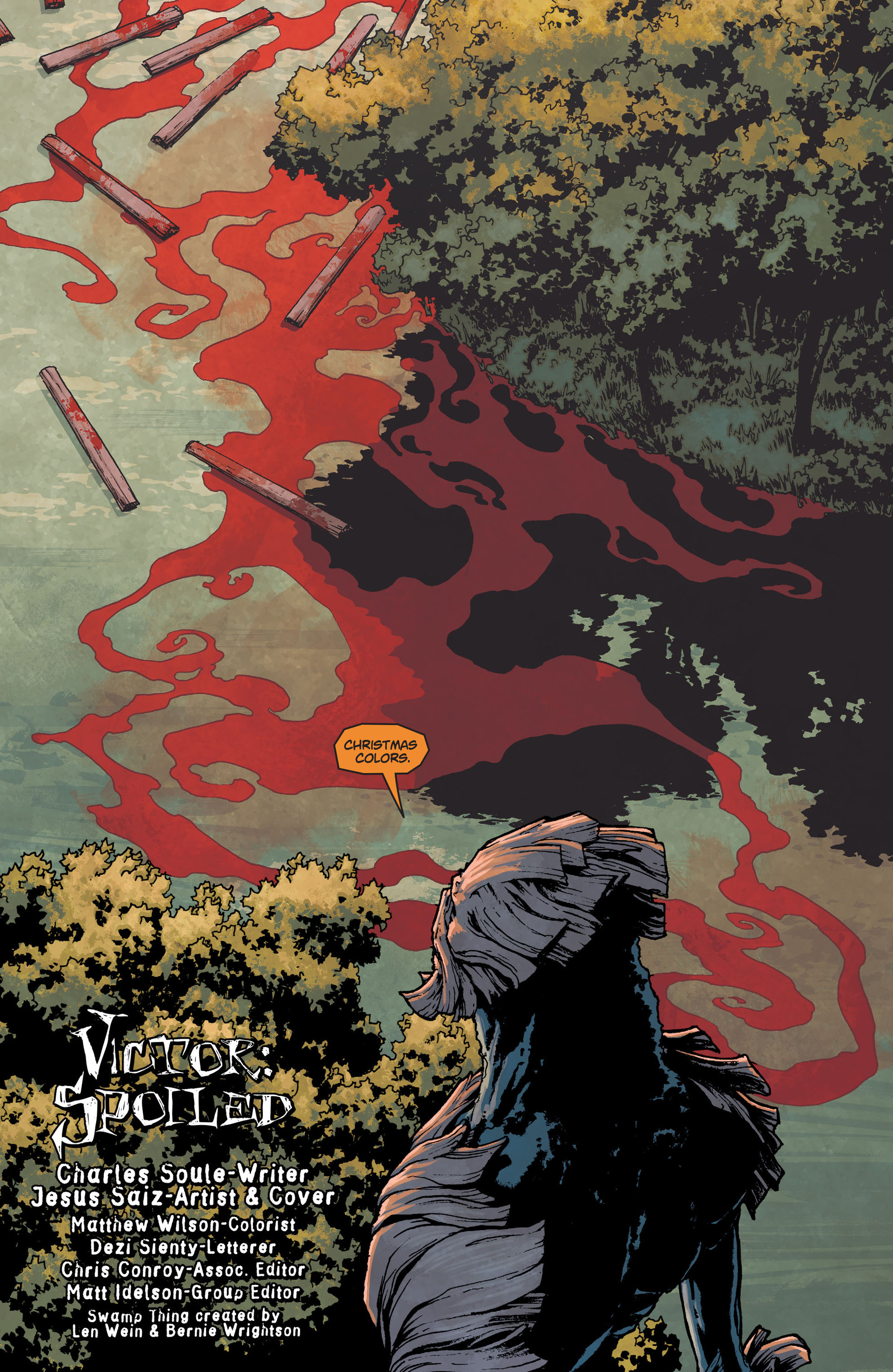 Read online Swamp Thing (2011) comic -  Issue #26 - 21