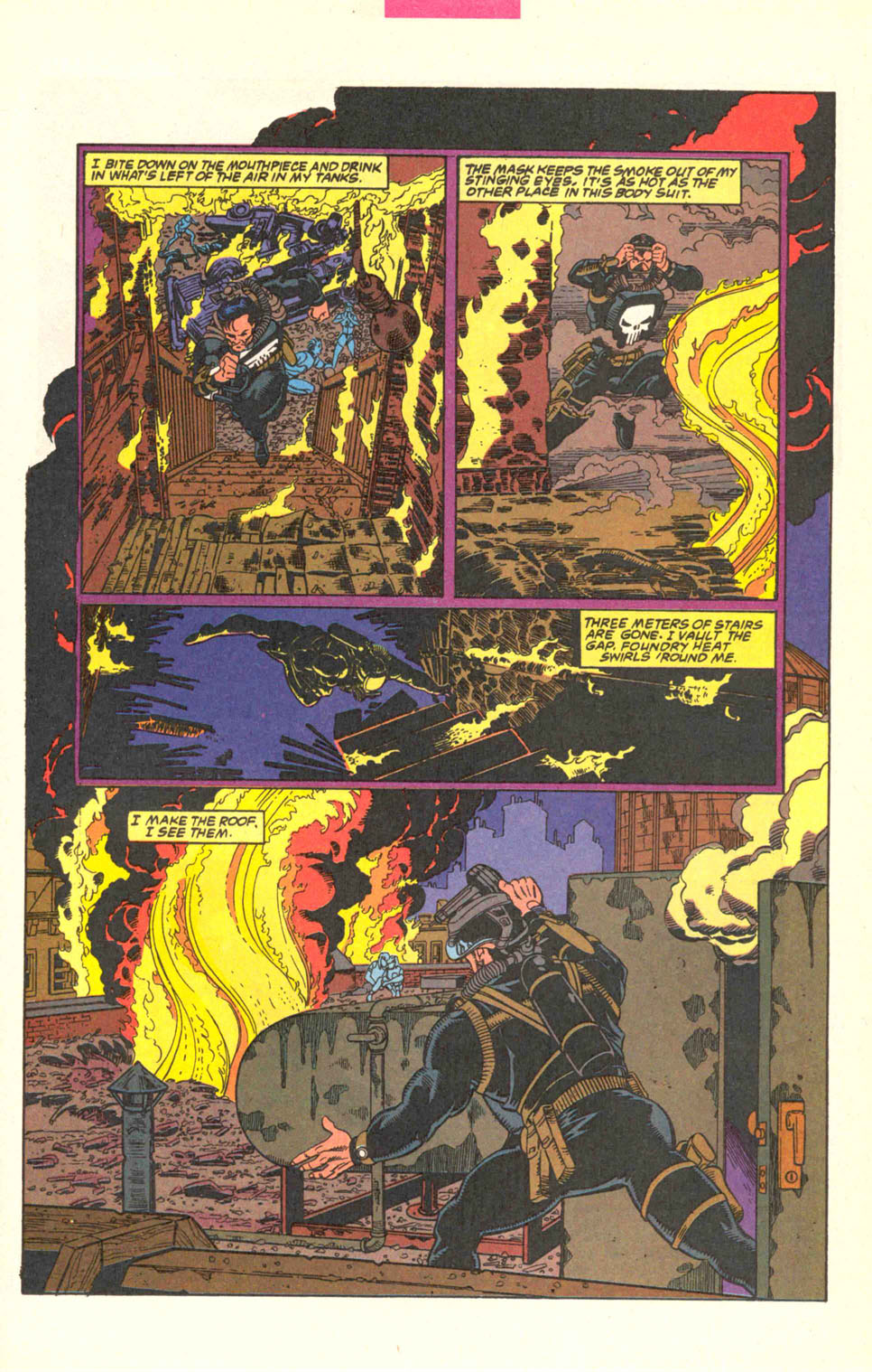 Read online The Punisher (1987) comic -  Issue #82 - Firefight - 16