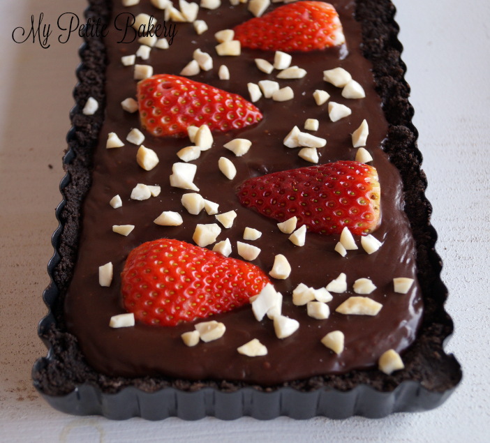 Tarta De Fresas Con Chocolate Y Oreo (sin Horno)
