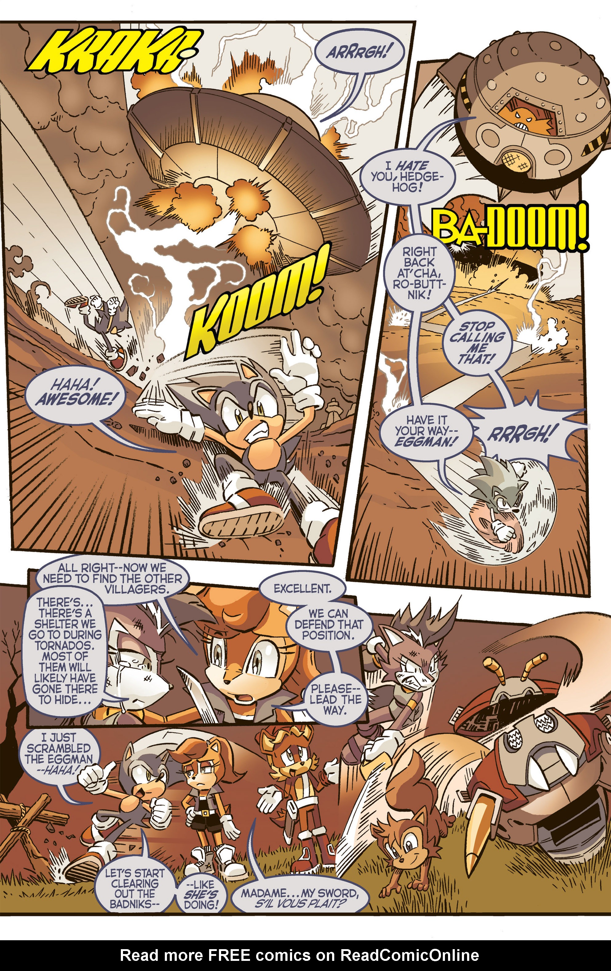 Read online Sonic The Hedgehog comic -  Issue #277 - 9