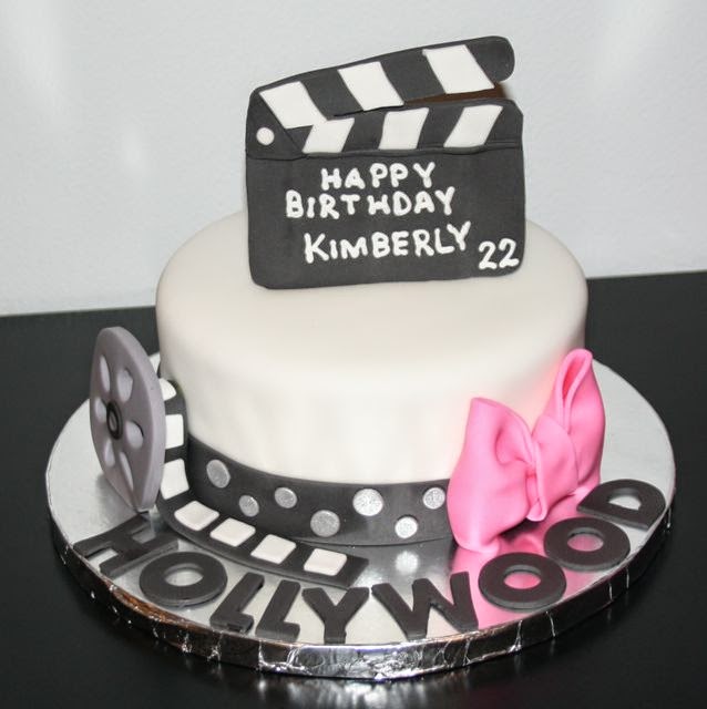 Jacqueline's Sweet Shop Hollywood Themed Birthday Cake