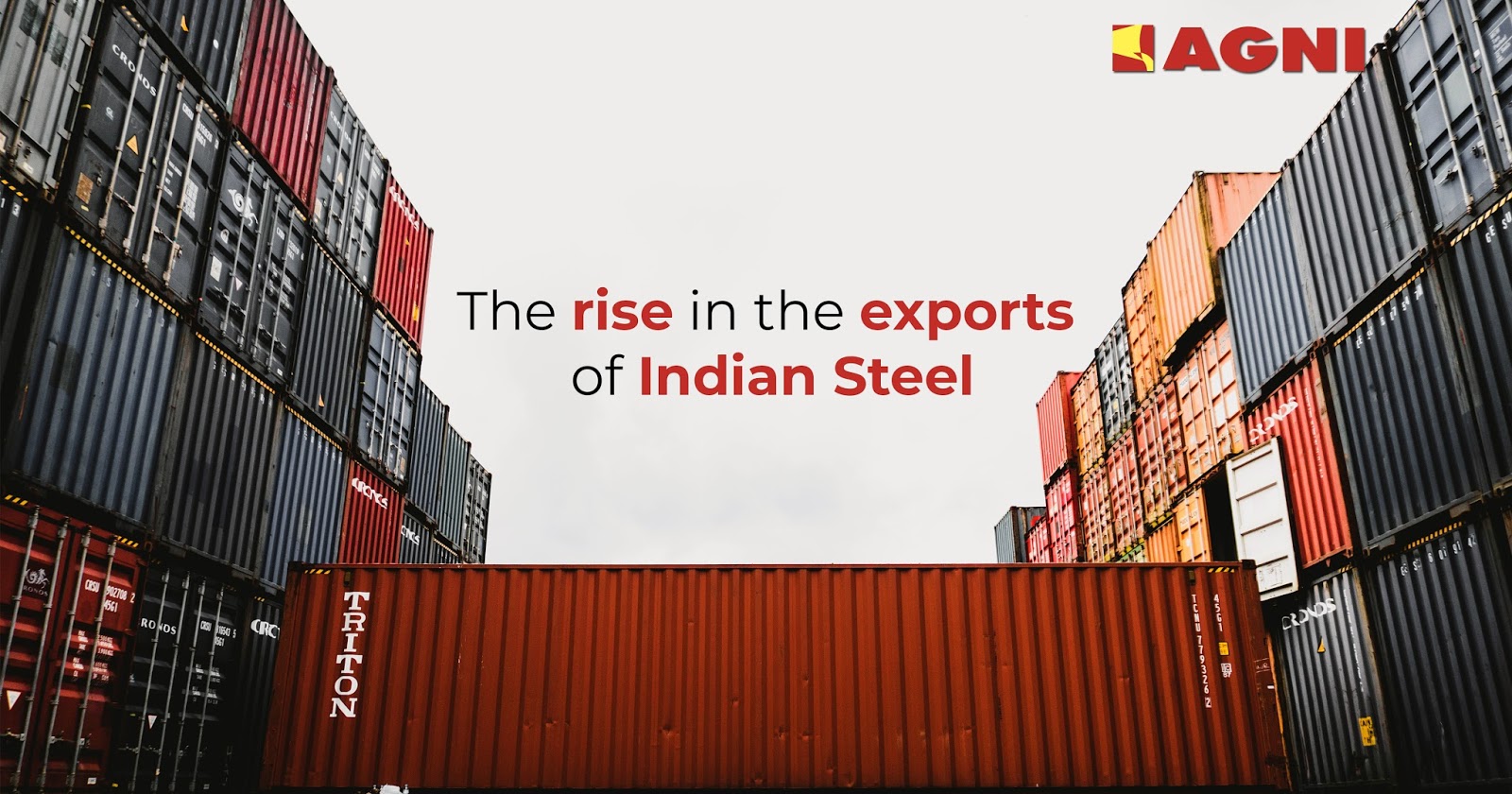 What are the major factors driving the Steel exports in India Agni Steels Official Blog