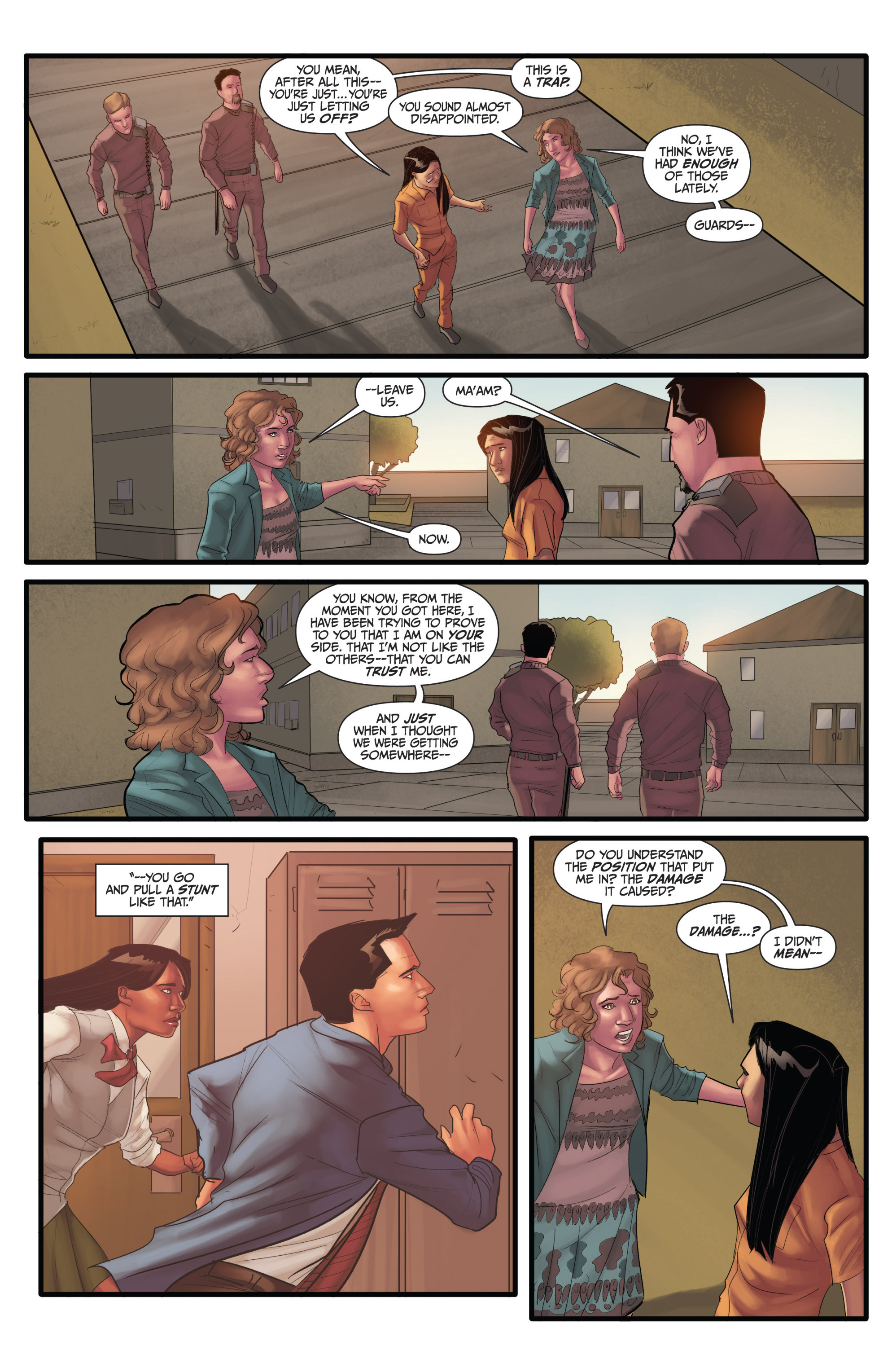 Read online Morning Glories comic -  Issue #32 - 11
