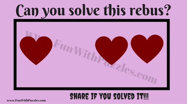 Heart Two Hearts. Can you find the answer to this Teens Rebus Puzzles Fun Picture Challenge?