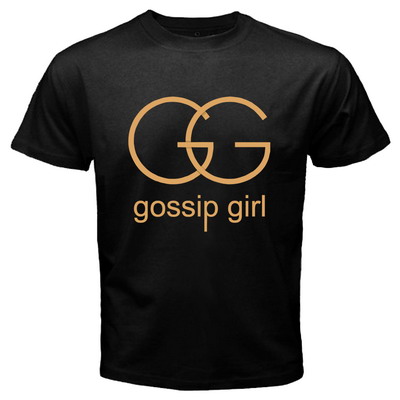 gossip girl logo. quot;GOSSIP GIRL LOGOquot; BLACK T-