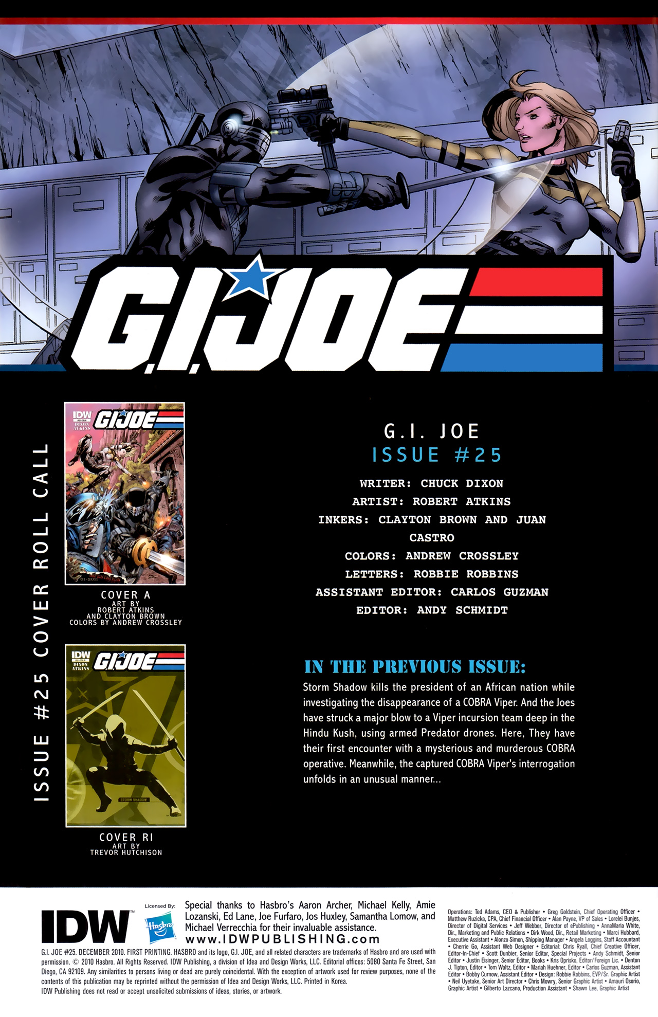 G.I. Joe (2008) Issue #25 #27 - English 2