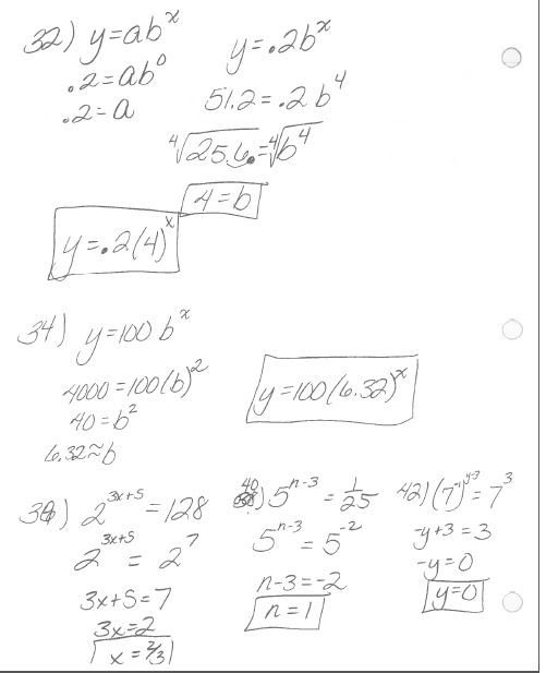 algebra 2 homework help
