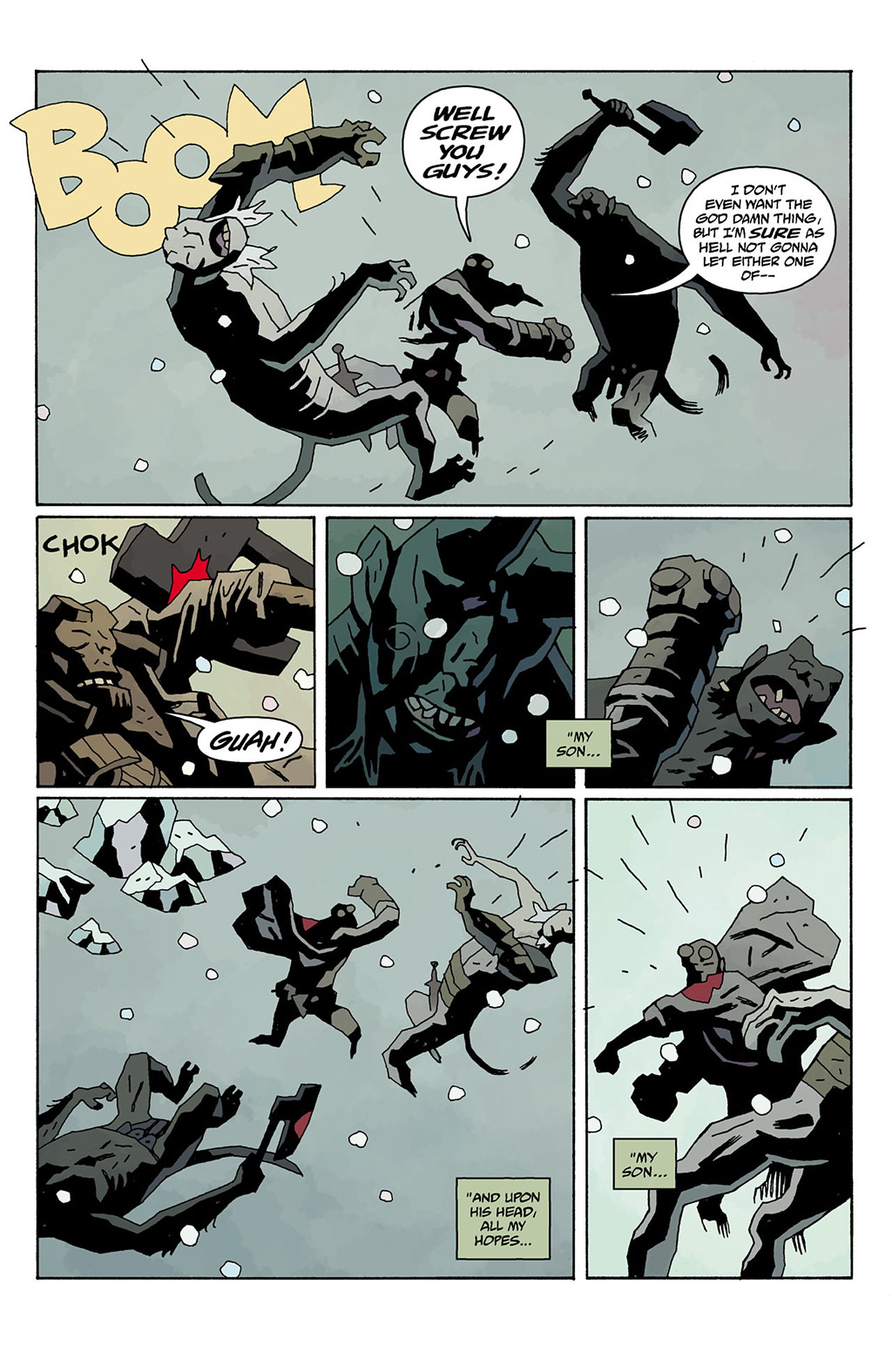 Read online Hellboy In Hell comic -  Issue #3 - 9